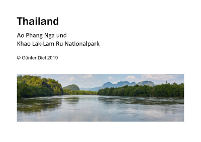 E-Book: Thailand: Ao Phang Nga und Khao Lak-Lam Ru Nationalpark  (38 Seiten, ca. 30 Mb)