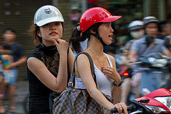Vietnam: Zweiradfahrer